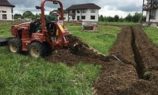 Копка траншей для водопровода в Кирово-чепецке: цена за метр от 924 руб.