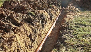 Копка траншей для водопровода в Кирово-чепецке: цена за метр от 924 руб.
